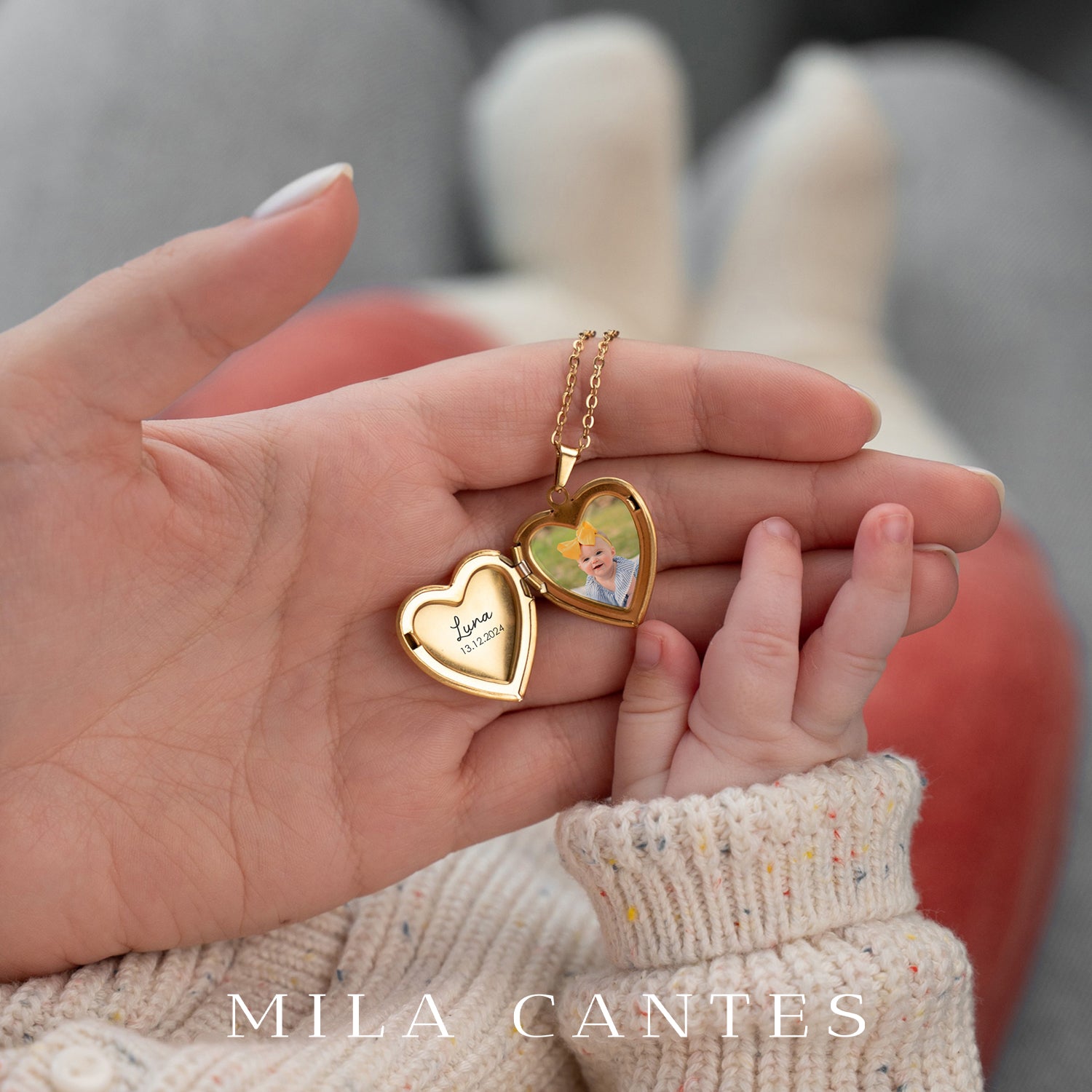 HEART LOCKET | Family First - MILA CANTES