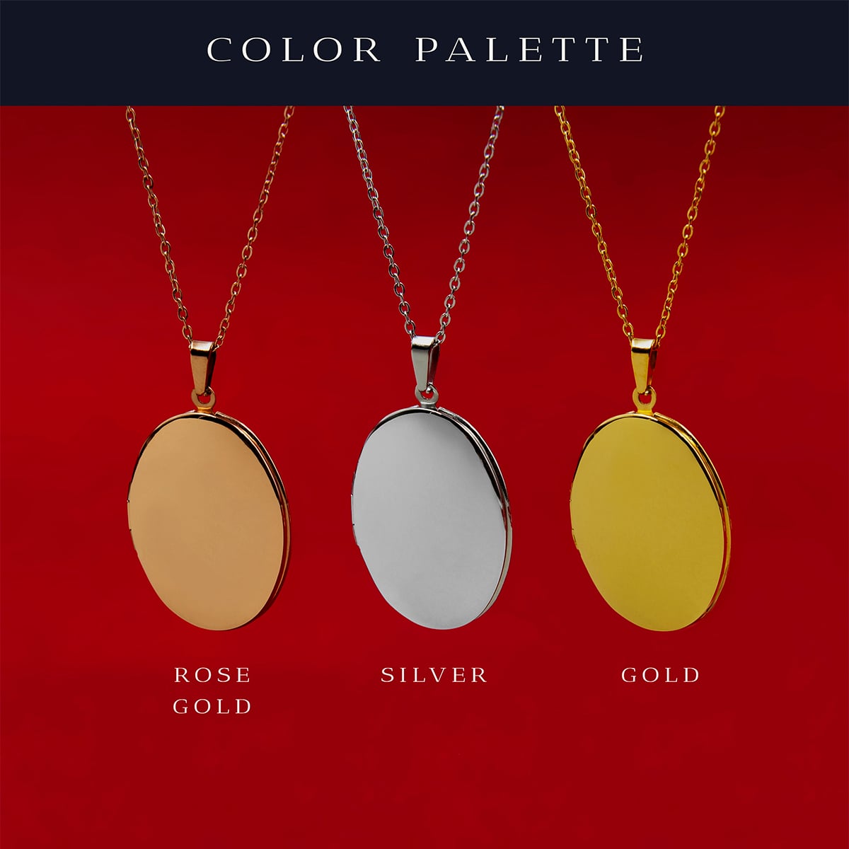 OVAL LOCKET | Family First - MILA CANTES