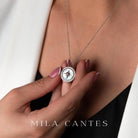 LUNA LOCKET | Inspire | Sterling Silver - MILA CANTES
