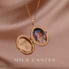 OVAL LOCKET | My Baby - MILA CANTES